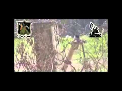 استهداف كتيبة زيد بن حارثة بقذائف الهاون مواقع قوات النظام في حي جوبر في مدينة دمشق