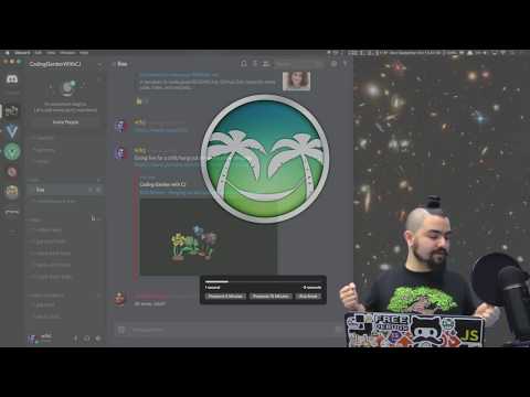 Chill Stream - Hanging out and coding a discord bot with node and discord.js