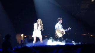 Before The Storm Live - Jonas Brothers and Miley Cyrus