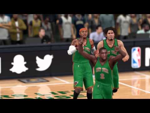 NBA 2K16 clutch porzingis buzzer beatter