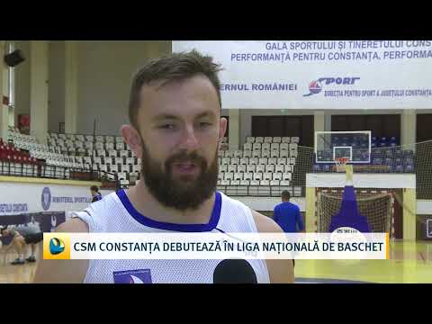 CSM Constanța debutează în Liga Națională de baschet