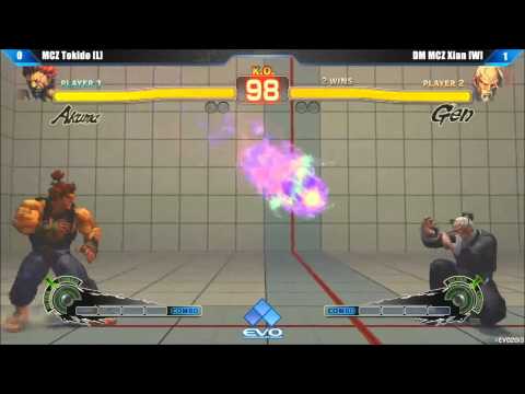 SSF4AE MCZ Tokido vs DM MCZ Xian - EVO 2013 Grand Finals