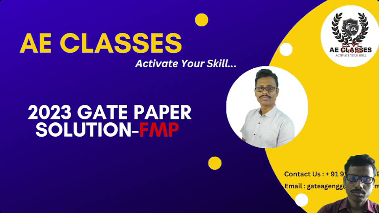 GATE 2023 FMP Solution-1