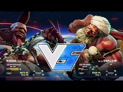 SFV - TS-Sabin (Dhalsim) vs BksOnlyHope (Birdie)