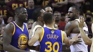 LeBron James Calls Draymond Green A Bitch, Pushes Steph Curry