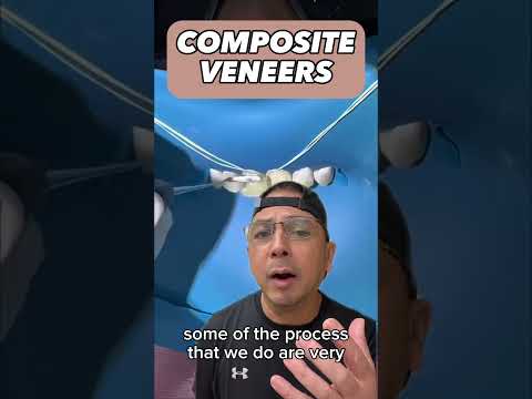 Restoring Front Teeth with Composite Veneers | In Office to Hands On Dental Training #shorts