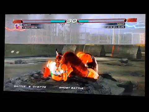 Tekken 6 Marduk Mount Tackle Leg Break Throw on Julia Ryona