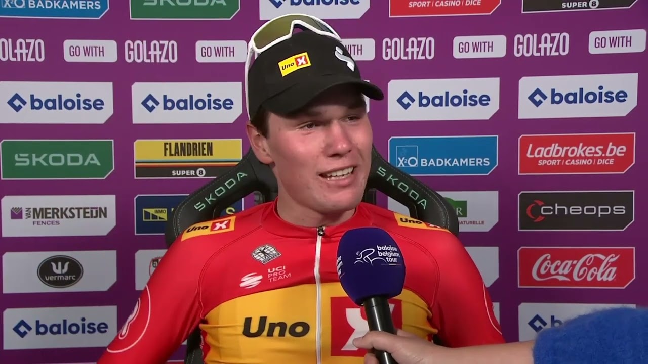 Baloise Belgium Tour: Søren Wærenskjold remains leader after time bonus sprints in third stage