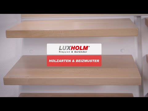 Holzarten und Beizmuster