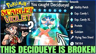 7 STAR DECIDUEYE = INSANE - Easy Solo Best Raid Guide - All Rewards & More - Pokemon Scarlet Violet!