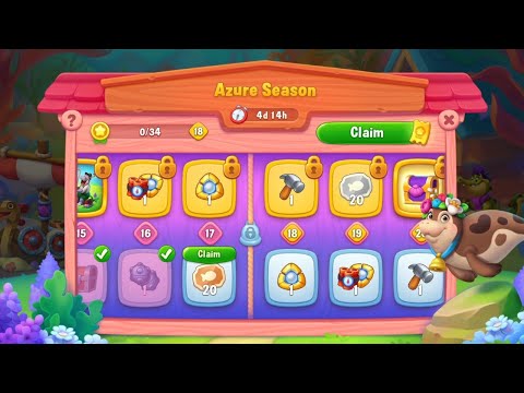 @Fishdom Win Strikes Level 11350 - 11356. Azure Season Level 17 🔓