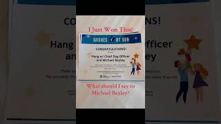 I Won This Incredible Cruise Prize…  #royalcaribbean #cruisevlog