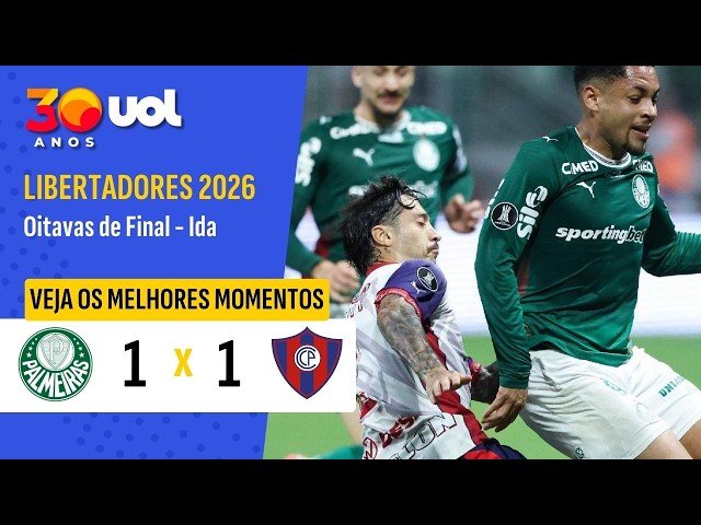 sddefault Libertadores: Veja gols e melhores momentos de Palmeiras x Cerro Porteño - UOL