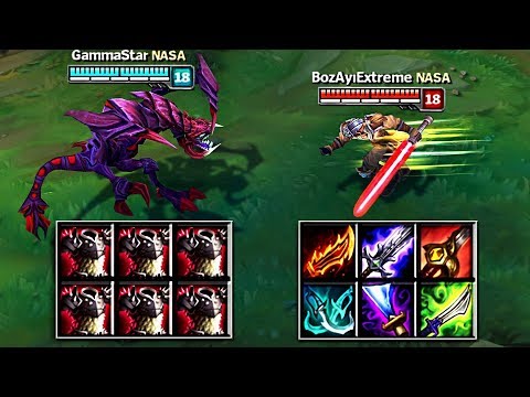 CHO'GATH vs MASTER YI FULL BUILD FIGHTS & Best Moments!