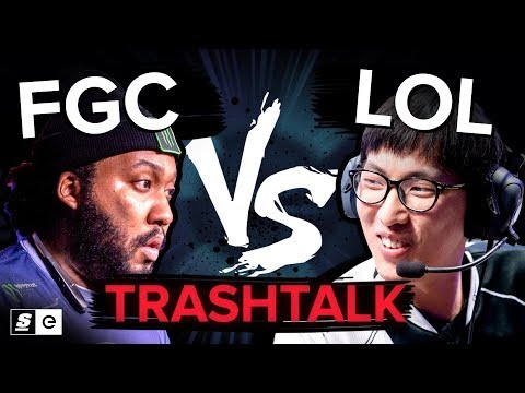 Who talks better trash? —  League of Legends VS the FGC(feat. Doublelift, K-Brad, Dyrus)