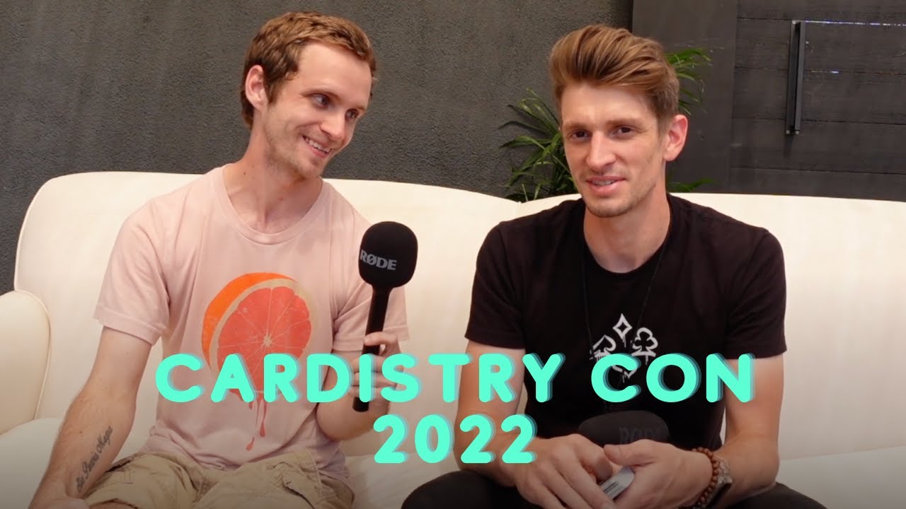 Cardistry Con 2022 Talk w/ Caleb Smith & Tyler Cardistry (at the con)