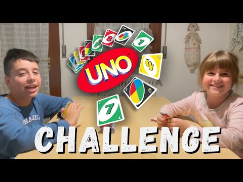 😎 UNO! CHALLENGE con Azzurra e Leonardo 😎