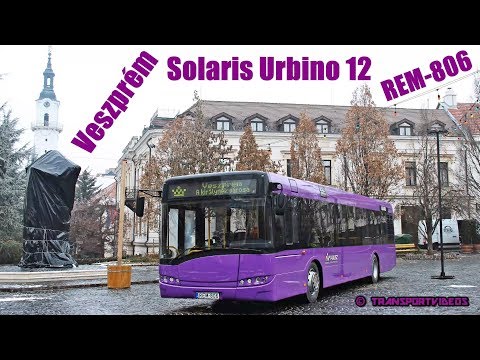 2018.12.21. - Megérkezett az első lila autóbusz Veszprémbe!