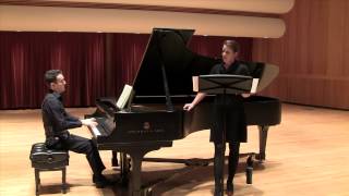 Schubert - Liebesbotschaft with Emily Albrink, soprano and David Taustine, piano