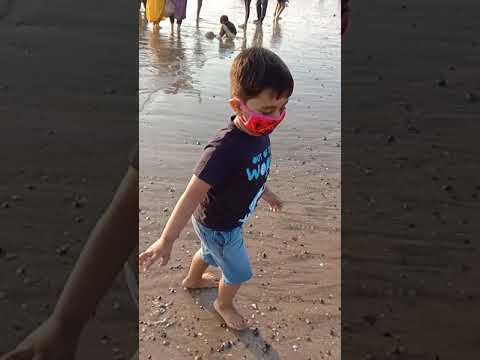 Prabal Pradhan Enjoyed in Chowphati Beach