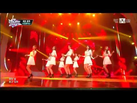 [HD] 131205 Nine Muses - Glue (Comeback Stage) @ M Countdown