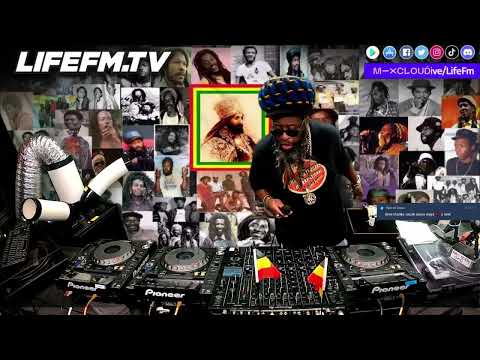 LIFEFM TV    RAS TERRY GAD ROOTS DUB WARRIOR AKA JAH TRINITY PT 10  25  07 2025