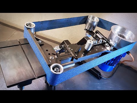 Building a High-Precision Belt Grinder (Plans available)