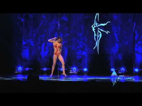 KRISTA - Pole Art competition performance - Rising All Stars 2015