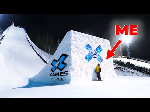 Average Skier Tries X Games BIG AIR Jump