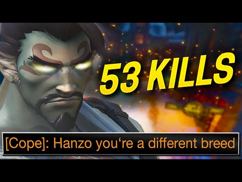The #1 HIGHEST ACCURACY Hanzo dominates on Kings Row
