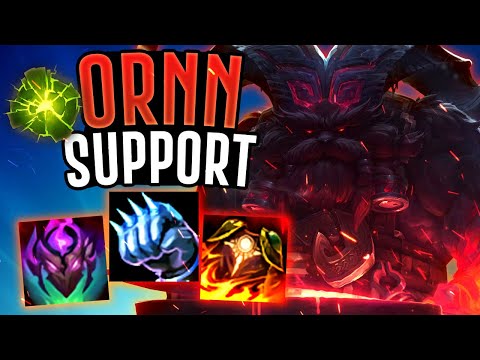 ORNN IS THE NEW OP SUPPORT!! - League of Legends