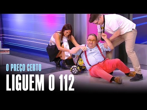 Fernando Mendes anda num hoverboard pela primeira vez | O Preço Certo | RTP | HOVERBOARD URBANGLIDE