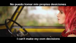Paramore - Playing God [Lyrics][Subtitulado Español][OFFICIAL VIDEO]