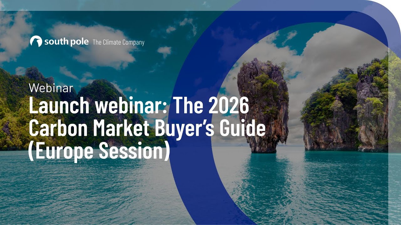 Launch webinar: The 2026 Carbon Market Buyer’s Guide(Europe Session)