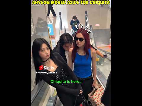 Ahyeon knew they wanted to record Chiquita #babymonster #shorts #ahyeon #chiquita