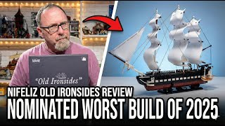 Nifeliz USS Constitution "Old Ironsides" Review - A Frustrating Build?