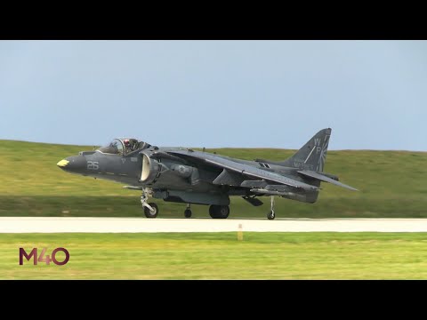 AV-8B Harrier Demo      Cleveland National Airshow 2023