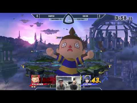 Sm4sh@Mines 123 - SAMFISH (Villager) Vs. SSB100 (Lucina) - Losers Finals