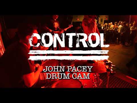 CONTROL - 4K - JOHN PACEY DRUM CAM - FULL SET - LUBBERFIEND, NEWCASTLE - 22.10.22