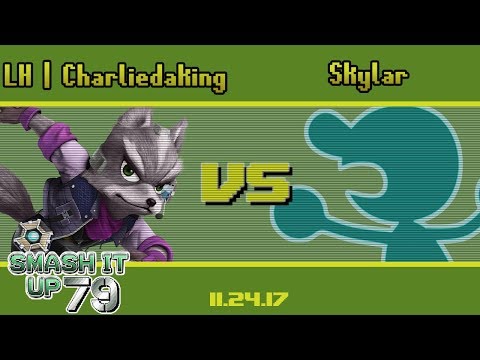 LH | Charliedaking (Fox) vs SAK | Skylar (Mr. Game & Watch) - SIU 79 - Wii U