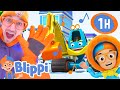 Blippi S Snowy Excavator Music Video Excavator Videos For Kids