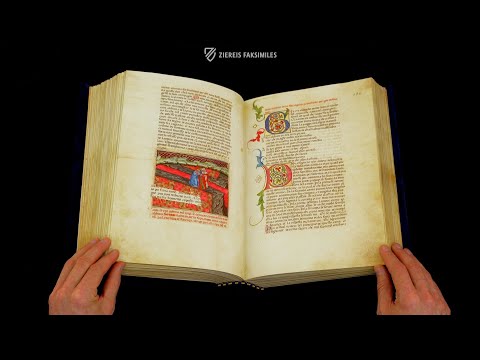 DANTE ALIGHIERI - GÖTTLICHE KOMÖDIE - PARIGI-IMOLA - Blättern im Faksimile (4k / UHD)