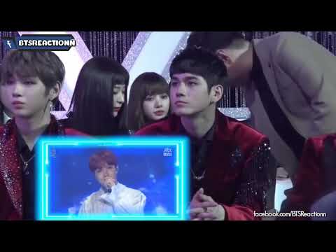 Wanna one ,blackpink, red velvet reaction to bts spring day