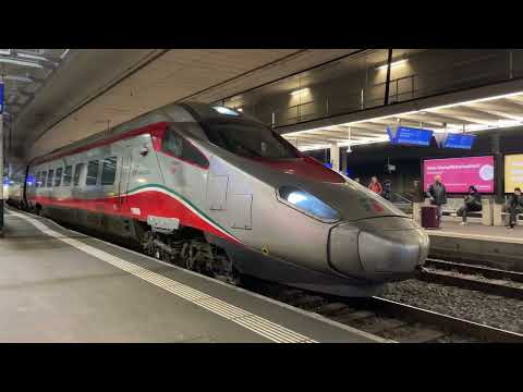 Trenitalia EC ETR 610 to Milano centrale departing Bern