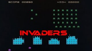 Invaders on the 48k Sinclair ZX Spectrum - gameplay & commentary