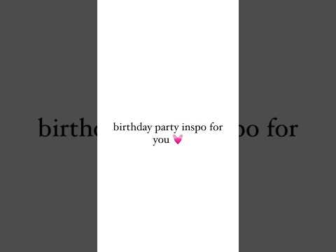 birthday party inspo🌷🎉 #shorts #birthday #birthdayparty #ideas #aesthetic #viral #trending
