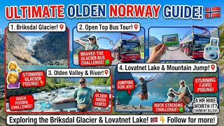 Exploring the Stunning Glaciers &amp;amp; Lakes of Olden! 🏔️✨ Ultimate Olden Guide! | Norway 🇳🇴