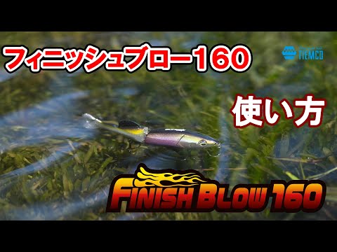 Tiemco Finish Blow 160 16cm 43g 04 Shibu Kinkuro F