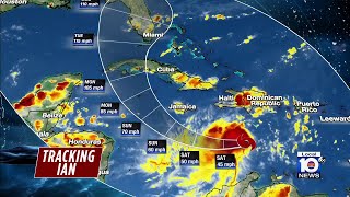 Tropical Depression 9 strengthens into Tropical Storm Ian