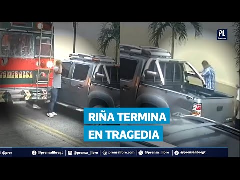 Discusión entre conductores termina en grave incidente en San Antonio Suchitepéquez
